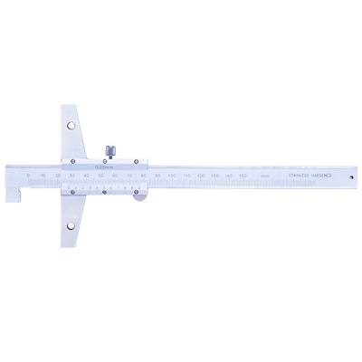 VERNIER HOOK DEPTH GAGE 0-300mm 0.02mm — image 1