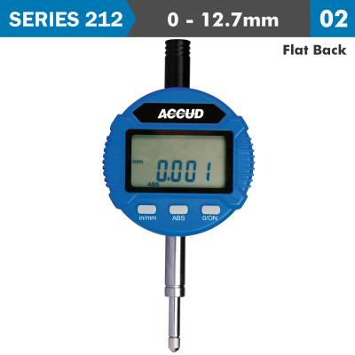 DIGITAL INDICATOR FLAT BACK 12.7MM/0.5' — image 1