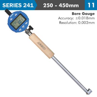 DIG. BORE GAUGE 250-450MM 0.018MM ACC. 0.001MM GRAD. — image 1