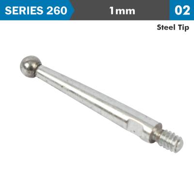 STYLI DIAL TEST INDICATOR STEEL TIP 1MM — image 1