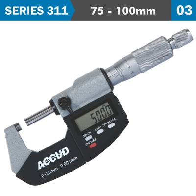 DIGITAL OUTSIDE MICROMETER 75-100MM 0.00 — image 1