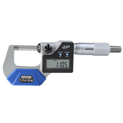 DIG. OUTSIDE MICROMETER 25MM 0.002MM ACC IP65. 0.001MM RES. — image 1