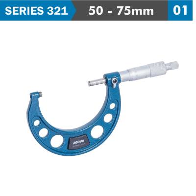 OUTSIDE MICROMETER 50-75MM 0.005MM ACC. 0.01MM GRAD. — image 1