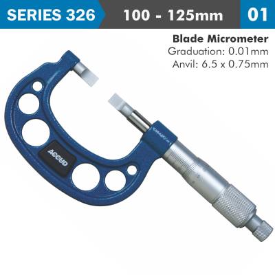 BLADE MICROMETER 100-125MM (0.01MM) — image 1