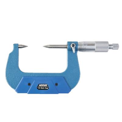 POINT MICROMETER 25MM 15 DEG. 0.004MM ACC. 0.01MM GRAD. — image 1