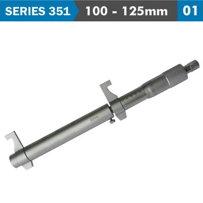 INSIDE MICROMETER 100-125MM WITHOUT SETTING RING 0.010MM ACC. 0.01MM G — image 1