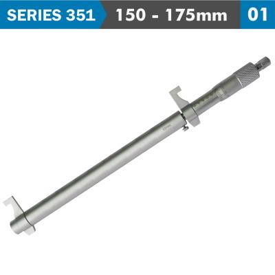 INSIDE MICROMETER 150-175MM WITHOUT SETTING RING 0.011MM ACC. 0.01MM G — image 1