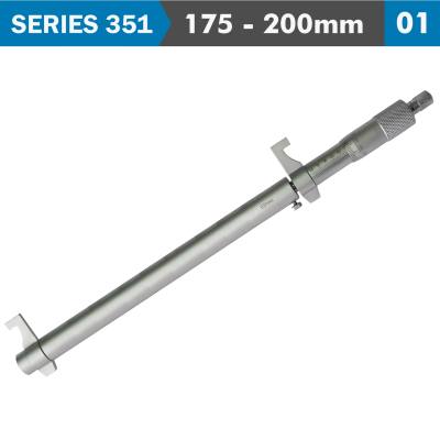 INSIDE MICROMETER 175-200MM WITHOUT SETTING RING 0.012MM ACC. 0.01MM G — image 1