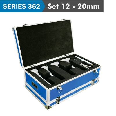 3 POINTS INSIDE MICROMETER SET 12-20MM (MICROMETERS INC. 12-16 16-20MM — image 1
