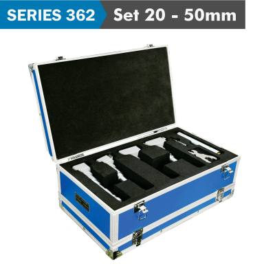 3 POINTS INSIDE MICROMETER SET 20-50MM (MICROMETERS INC. 20-25, 25-30, — image 1