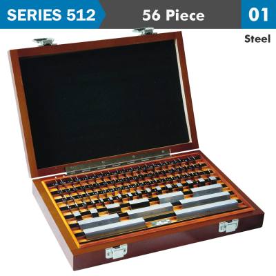 STEEL GAUGE BLOCK SET ISO3650 GRADE 1 56 — image 1