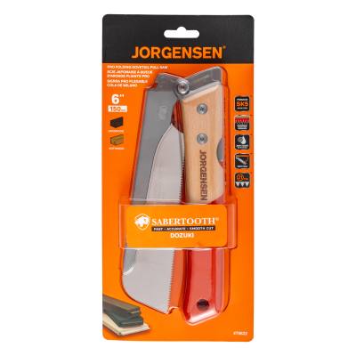 JORGENSEN 150MM FOLDING DOVETAIL PULL SAW — image 1