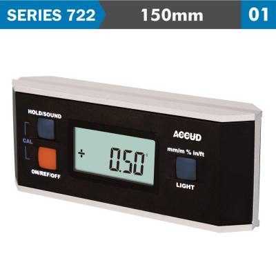 DIGITAL LEVELER 360DEG 150X60MM 0.05 DEG. RES. Al FRAME — image 1