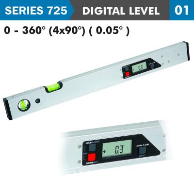 DIGITAL LEVELER 360DEG 585X60MM 0.05 DEG. RES. — image 1