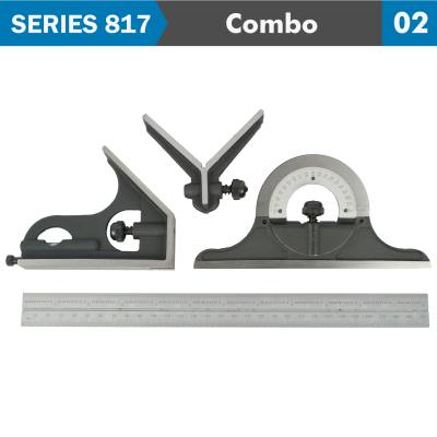 COMBINATION SQUARE SET PROTRACTOR — image 1