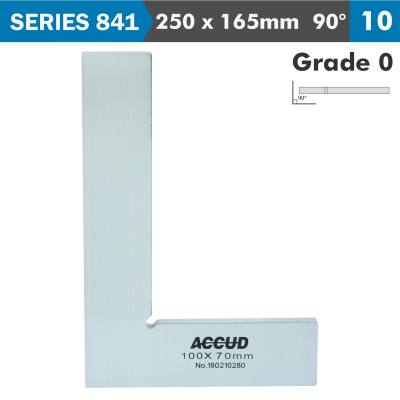 FLAT EDGE SQUARE 90 DEG. GRADE 0 250X165MM — image 1
