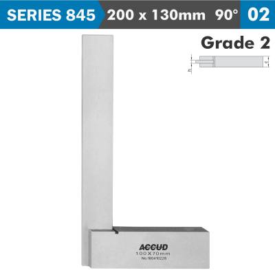 MACHINIST SQUARE WIDE BASE 200X130MM GRADE 2 DIN875 — image 1