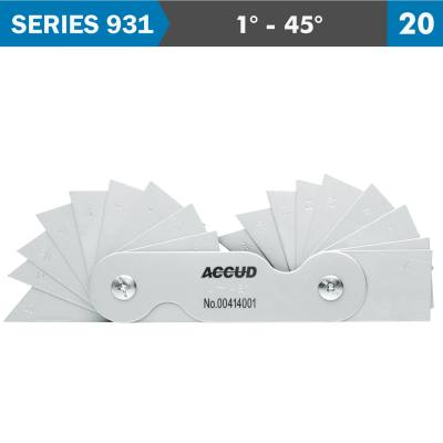 ANGLE GAUGE 1-45 DEG. 20 LEAVES 30' ACC. — image 1