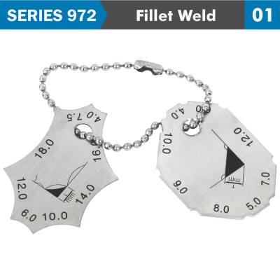 WELDING GAUGE 4-10,12MM/ 4-10,12,14,16,18MM DOUBLE PRINTING 0.5MM ACC — image 1