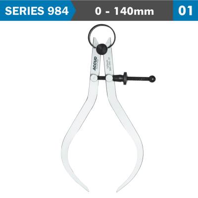 OUTSIDE SPRING CALIPER 150MM RANGE 0-140MM — image 1