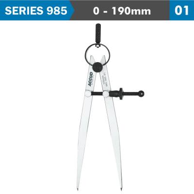 SPRING DIVIDER 200MM RANGE 0-190MM — image 1