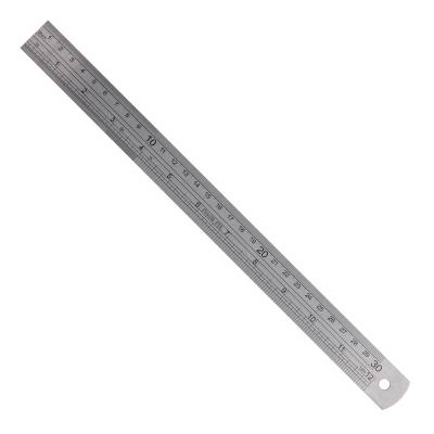 RULER 300MM S/STEEL 0.11MM ACC 0.5MM GRAD. — image 1