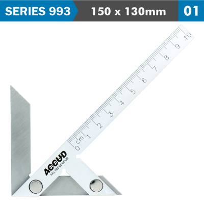 CENTER MARKING GAUGE 150X130MM 0.15MM ACC. S/STEEL — image 1