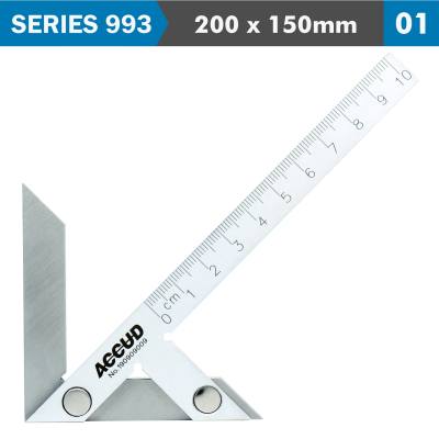 CENTER MARKING GAUGE 200X150MM 0.15MM ACC. S/STEEL — image 1
