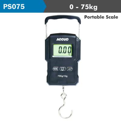 PORTABLE PULL SCALE 0-75KG RANGE 0.01KG RES — image 1