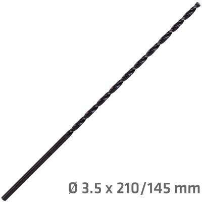 HSS DRILL BIT 3.5MM 210 X 145 EXTRA LONG — image 1