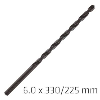 HSS DRILL BIT 6MM 330X225MM EXTRA LONG — image 1