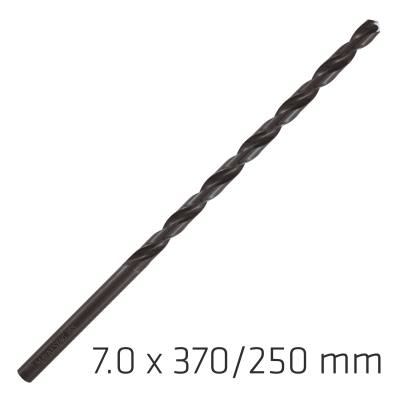 HSS DRILL BIT 7MM 370X250MM EXTRA LONG — image 1