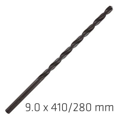 HSS DRILL BIT 9MM 410X280MM EXTRA LONG — image 1