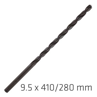 HSS DRILL BIT 9.5MM 410X280MM EXTRA LONG — image 1