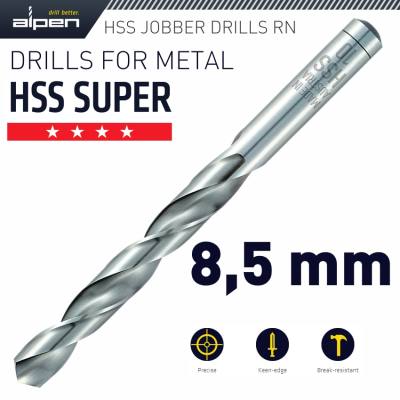HSS SUPER DRILL BIT 8.5MM — image 1