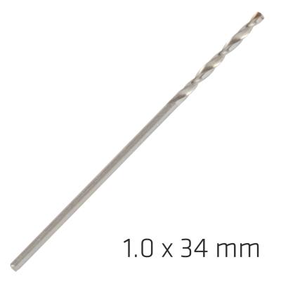 ALPEN PRO HSS 1MM DRILL DIN 338 RN 135 SPLIT POINT PLASTIC WALLET  (1 — image 1