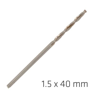 ALPEN PRO HSS 1.5MM DRILL DIN 338 RN 135 SPLIT POINT PLASTIC WALLET  ( — image 1