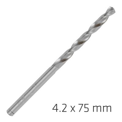 ALPEN PRO HSS 4.2MM DRILL DIN 338 RN 135 SPLIT POINT PLASTIC WALLET  ( — image 1