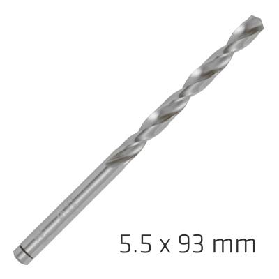 ALPEN PRO HSS 5.5MM DRILL DIN 338 RN 135 SPLIT POINT PLASTIC WALLET  ( — image 1