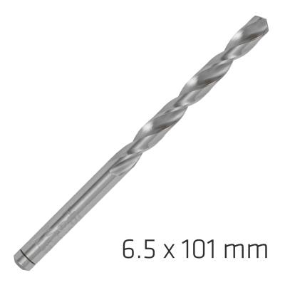 ALPEN PRO HSS 6.5MM DRILL DIN 338 RN 135 SPLIT POINT PLASTIC WALLET — image 1