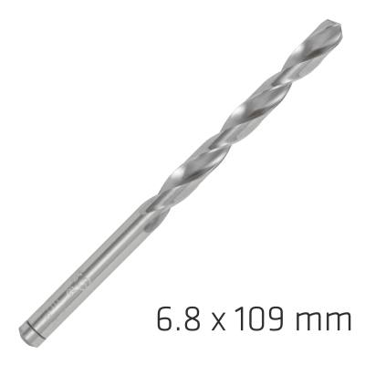ALPEN PRO HSS 6.8MM DRILL DIN 338 RN 135 SPLIT POINT PLASTIC WALLET — image 1