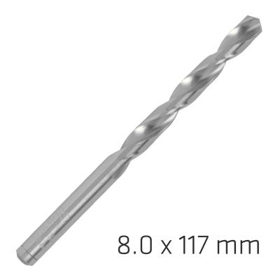 ALPEN PRO HSS 8MM DRILL DIN 338 RN 135 SPLIT POINT PLASTIC WALLET — image 1