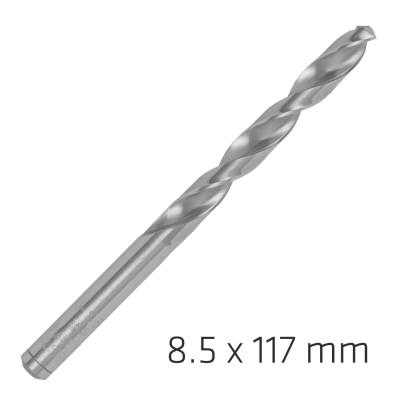 ALPEN PRO HSS 8.5MM DRILL DIN 338 RN 135 SPLIT POINT PLASTIC WALLET — image 1