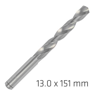 ALPEN PRO HSS 13MM DRILL DIN 338 RN 135 SPLIT POINT PLASTIC WALLET — image 1