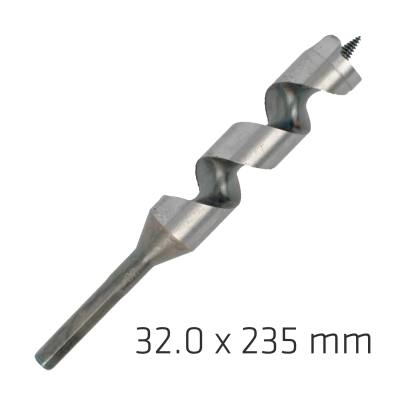 WOOD AUGER DRILL BIT 32 X 235MM — image 1