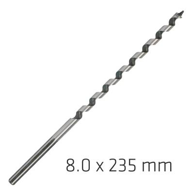 WOOD AUGER DRILL BIT 8 X 235MM — image 1