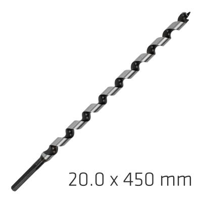 WOOD AUGER DRILL BIT 20 X 450MM — image 1