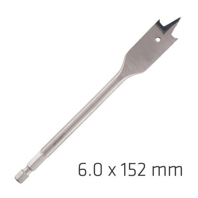 ALPEN SPADE BIT 6MMX152MM — image 1