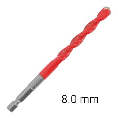 PROFI MULTICUT DRILL BIT 8MM HEX SHANK — image 1
