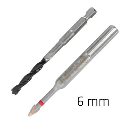 6.0MM PORCELAIN & CONCRETE C PROTECTOR DRILL BIT SET TILE — image 1